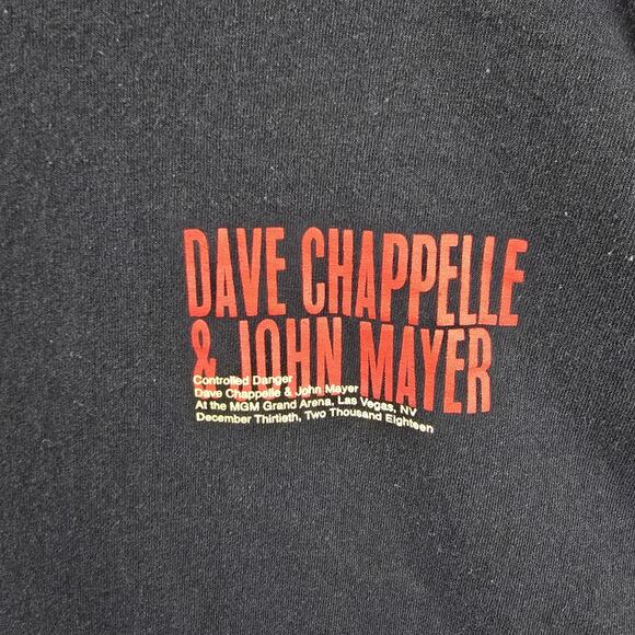 Dave Chapelle John Mayer Shirt XL Tour Band Comedy Las Vegas Controlled Damage - Picture 4 of 10